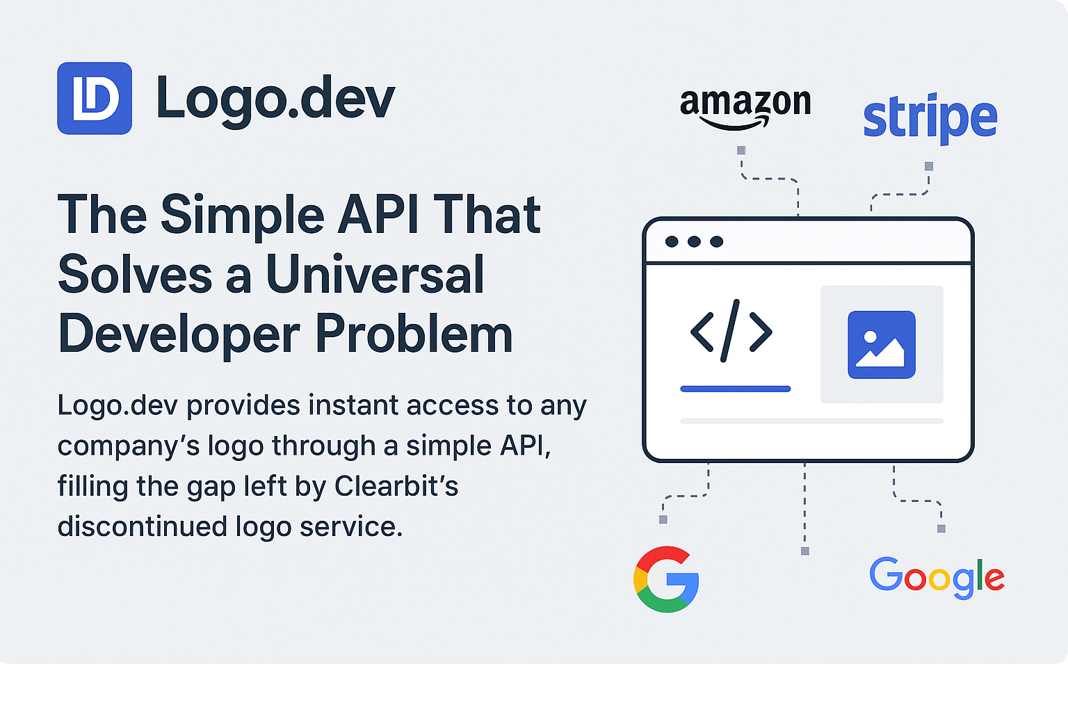 Logo.dev: The Simple API That Solves a Universal Developer Problem