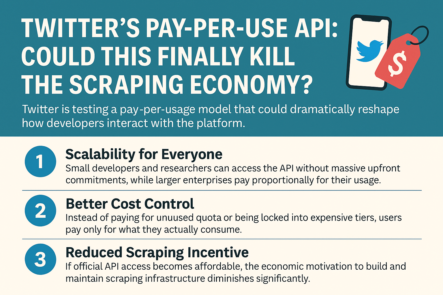 Twitter's Pay-Per-Use API