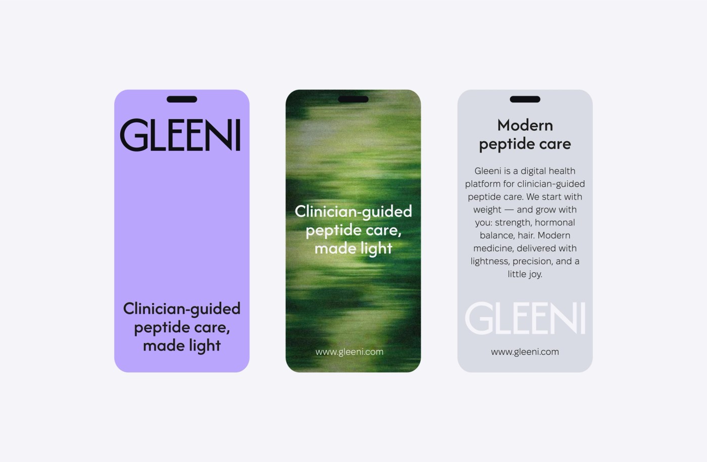 Modern peptide therapy from GLEENI