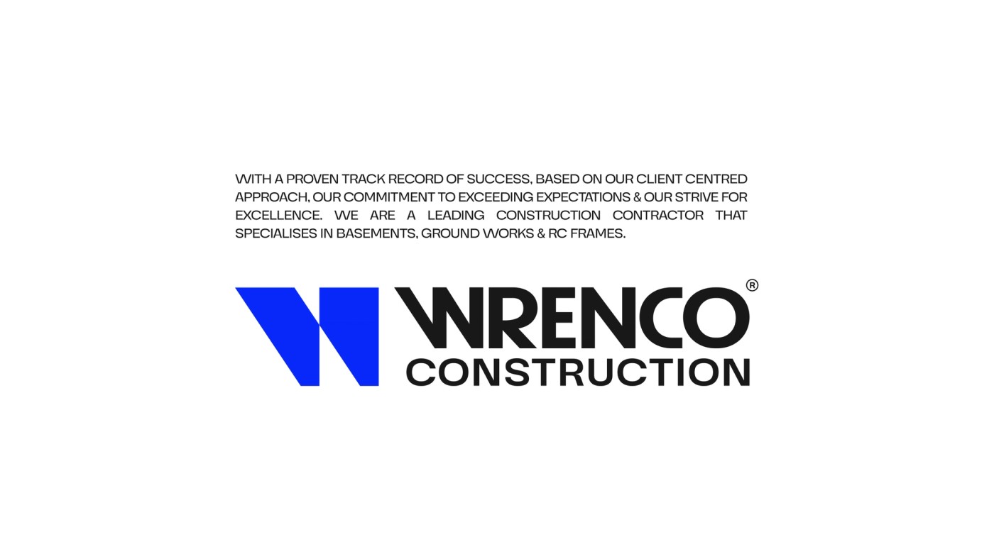 Wrenco construction branding