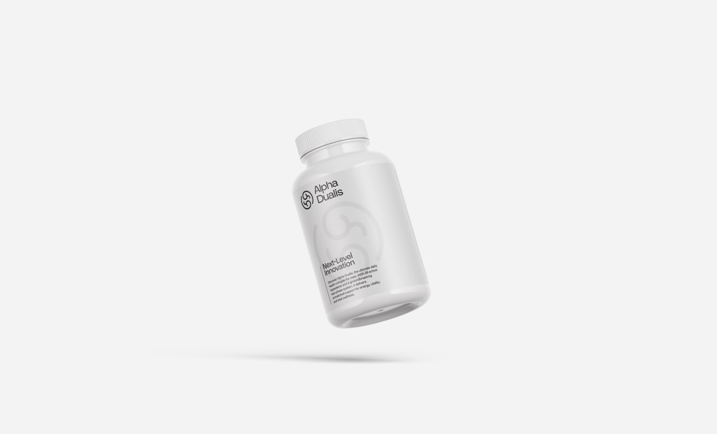 Branding Alpha Dualis health complex for men
