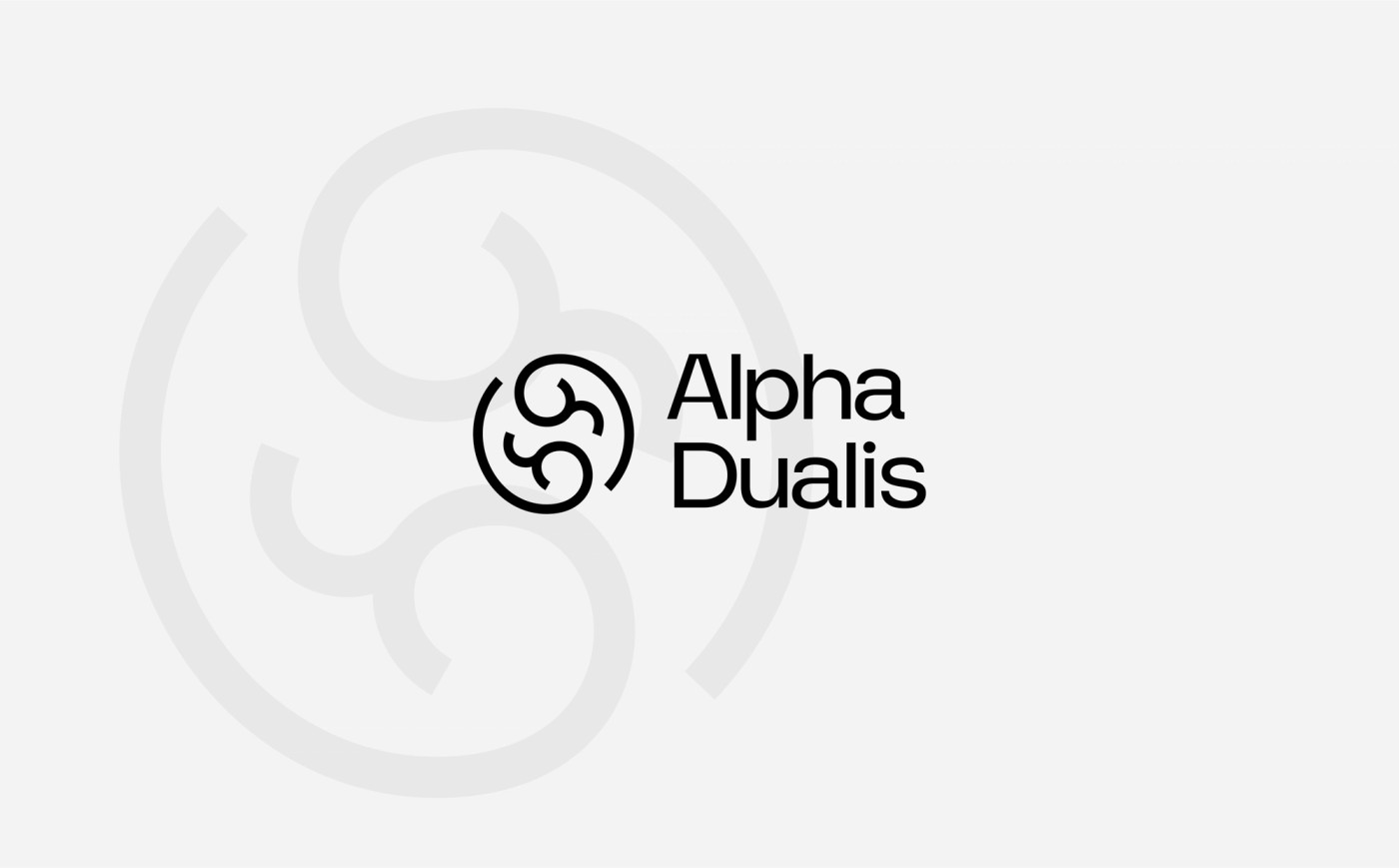 Branding Alpha Dualis health complex for men