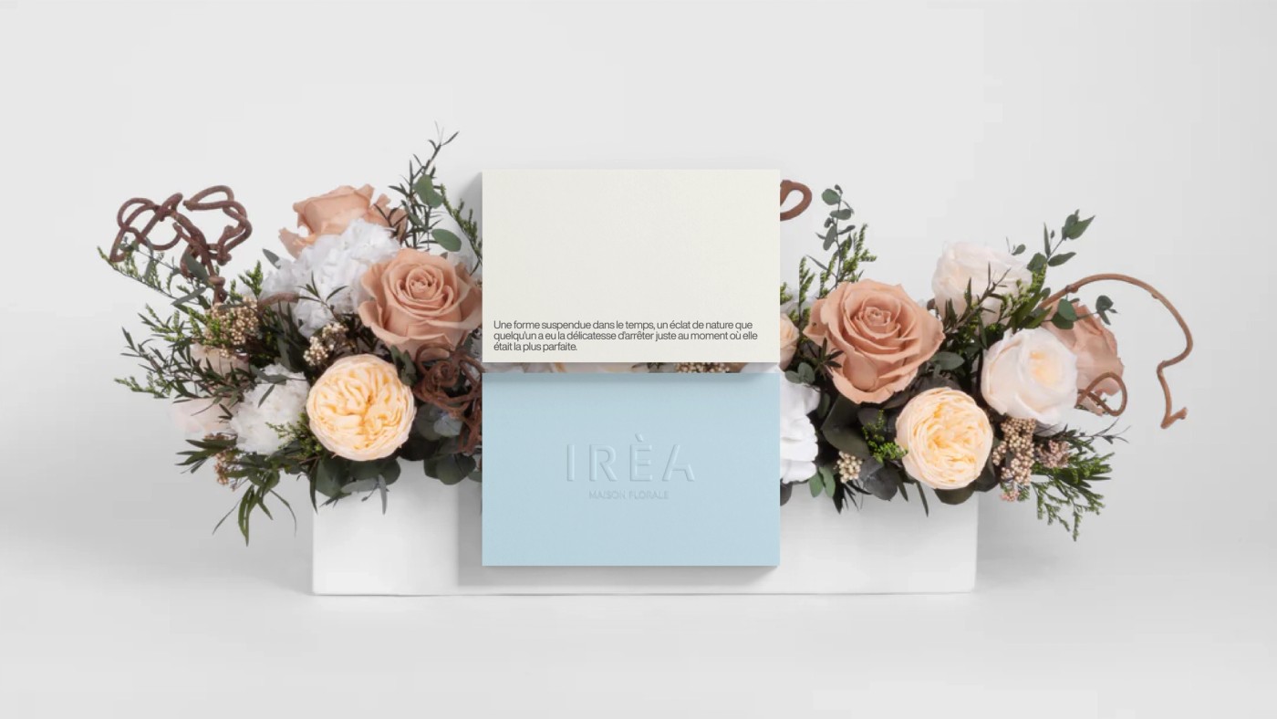 Visual identity for a flower house