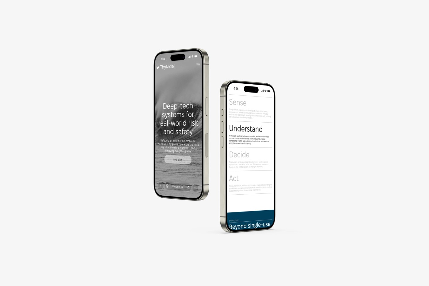 Branding and website creation for Thytadel