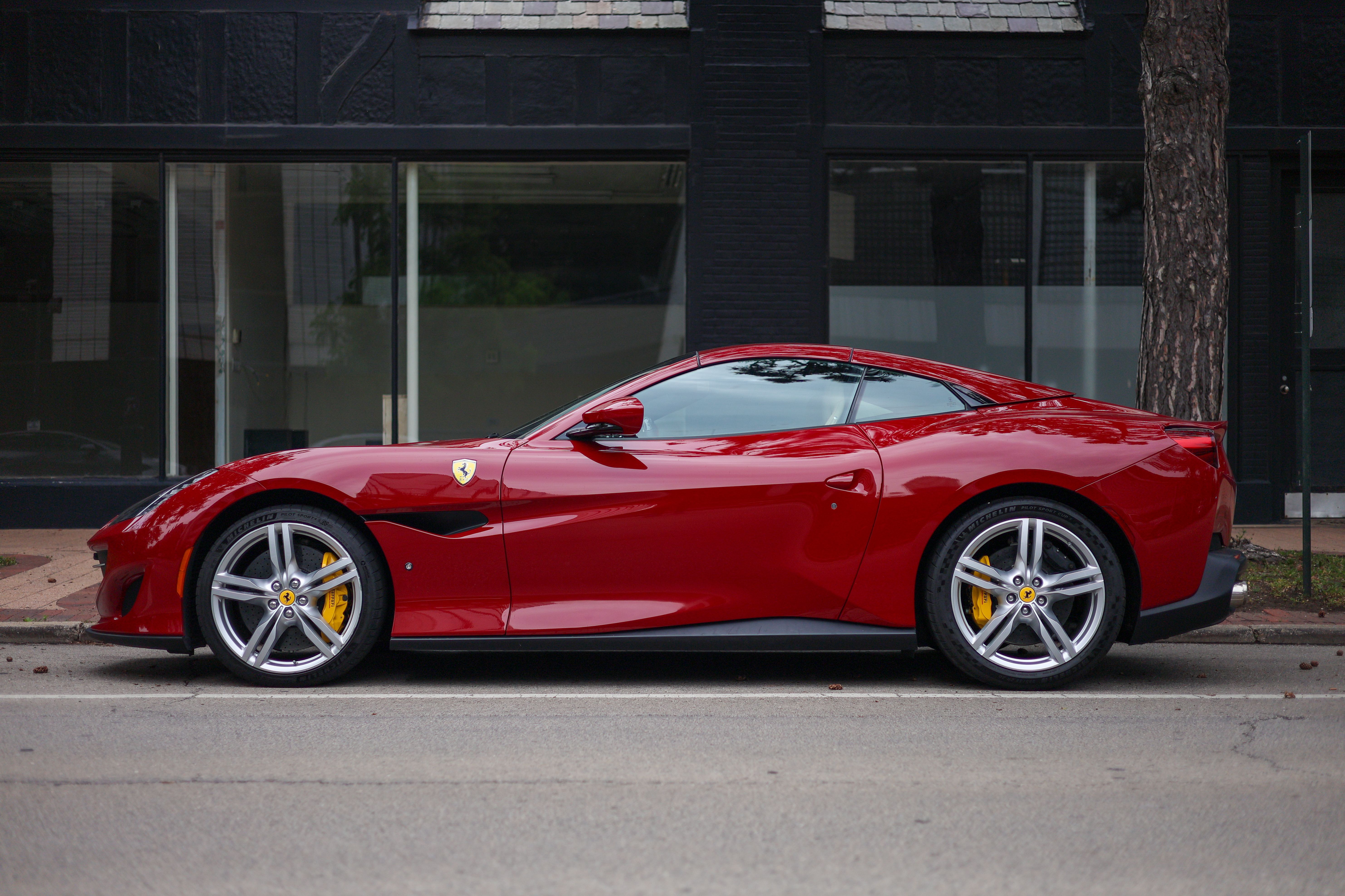 Ferrari Portofino Side View