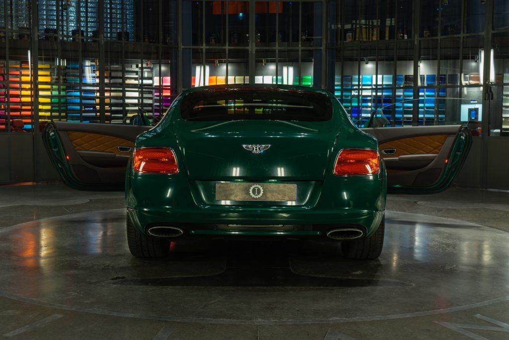 Foto di Bentley Continental Green