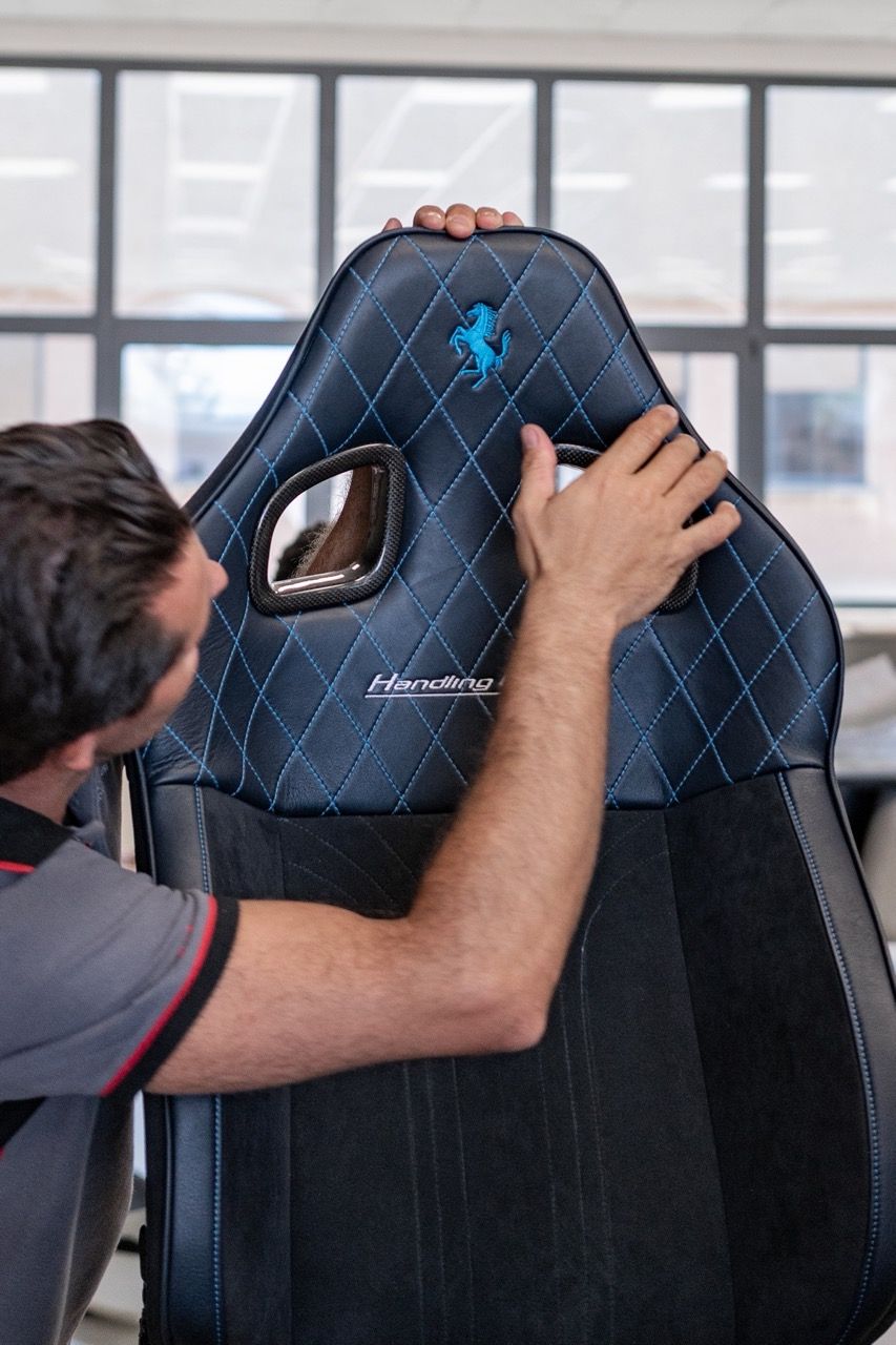 Ferrari 599 garage italia customs Alcantara