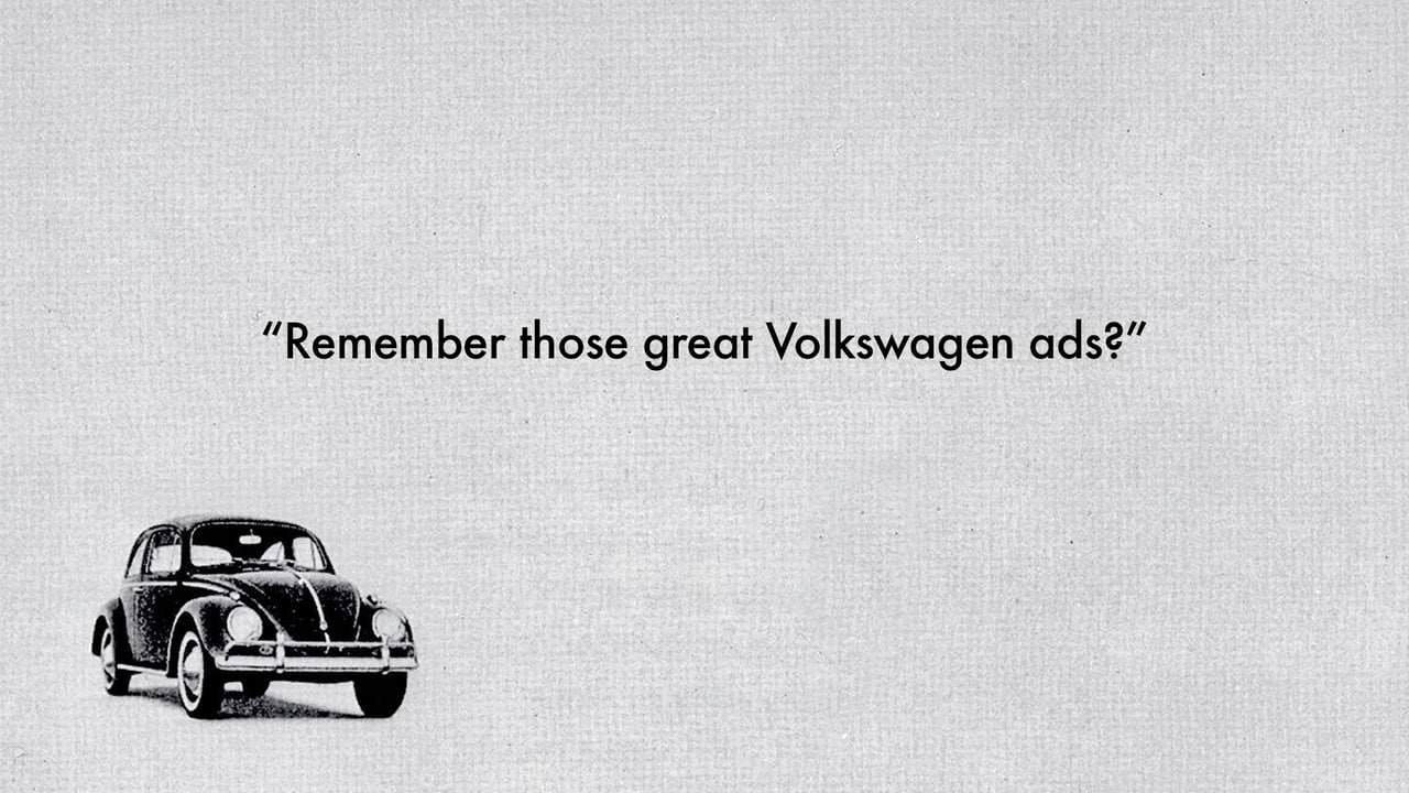 volkswagen think small v-lemon Advertising campaign