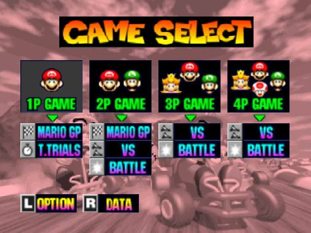 Mario kart gioco natale garage italia customs