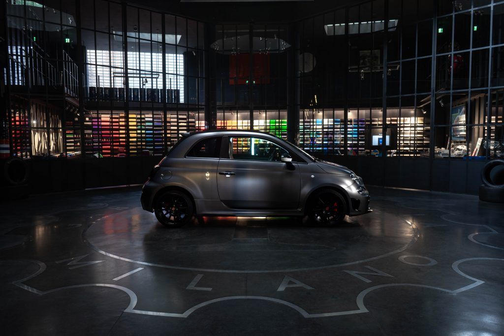 Abarth limited edition garage italia sabelt grey