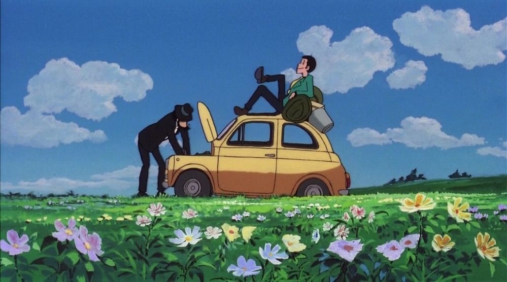 Castle of Cagliostro (1979): Lupin's Fiat 500
