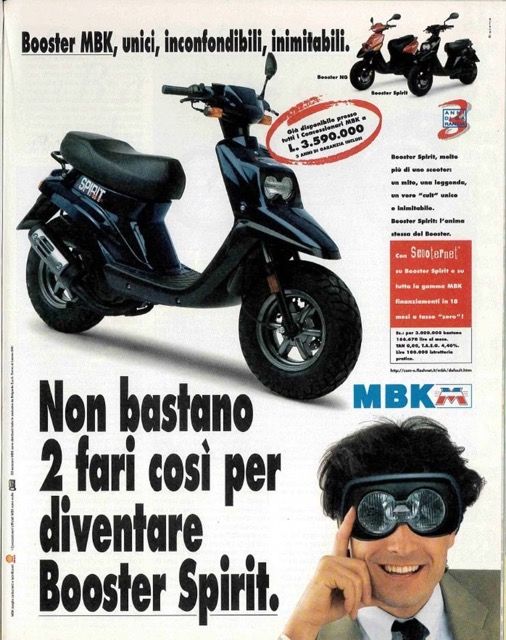 MBK Booster - retromania '80 '90 the golden era of scooters