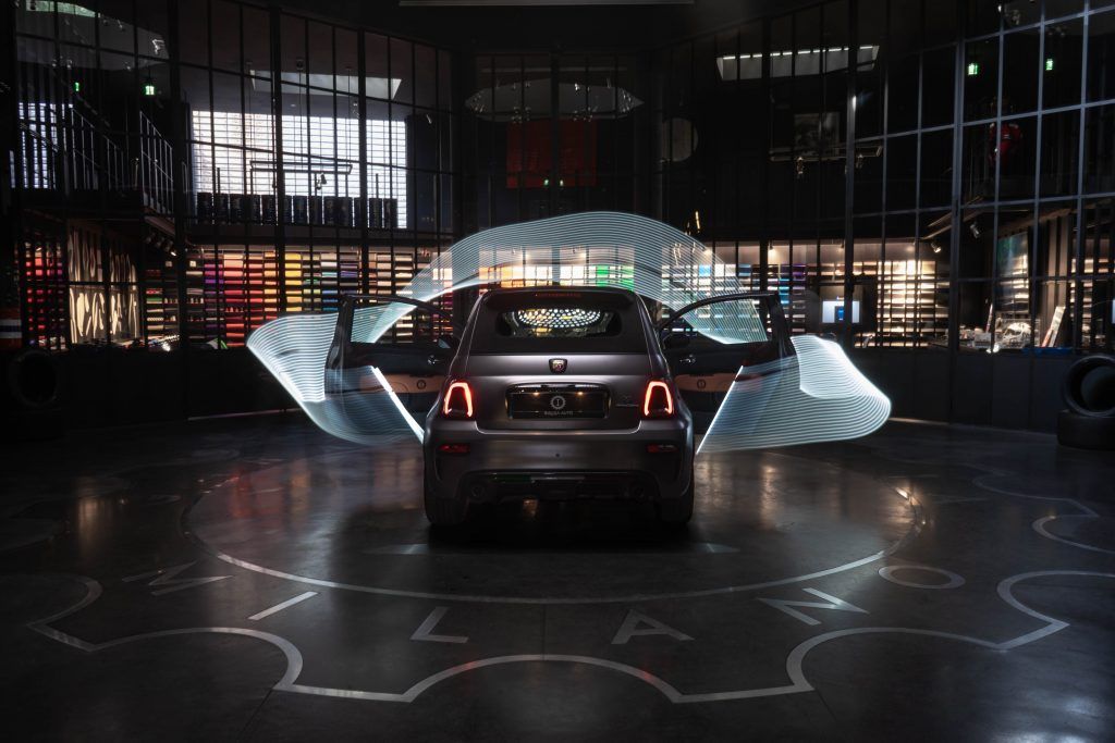 Abarth limited edition garage italia sabelt grey