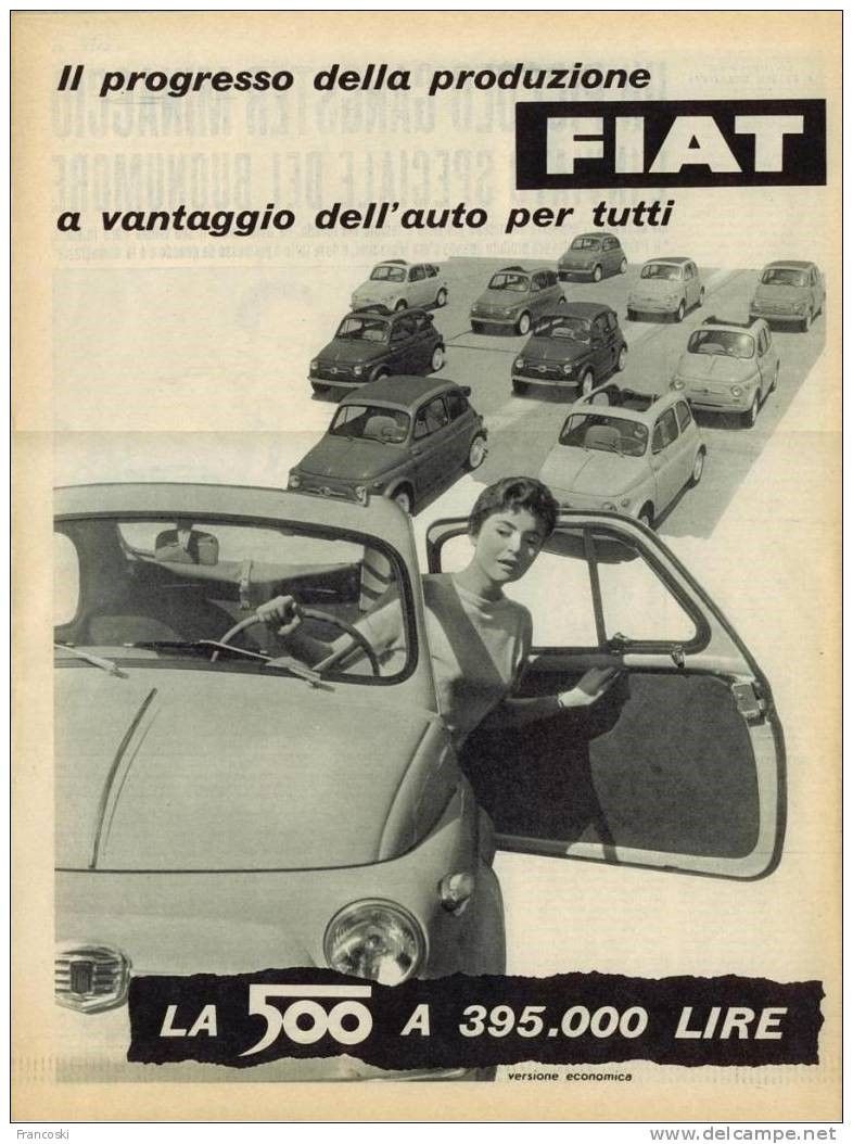 Advertising campaign: Fiat 500 D spot