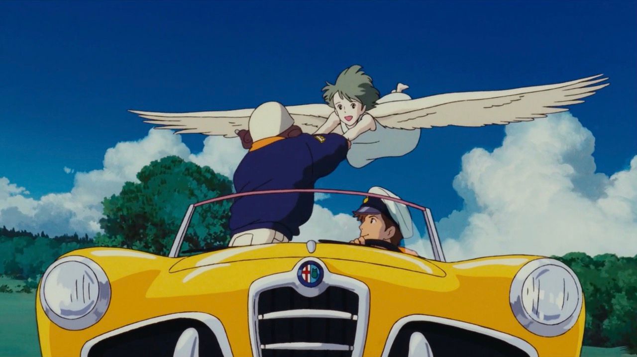 On Your Mark (1997): L’Alfa Romeo Giulietta Spider garage italia hub