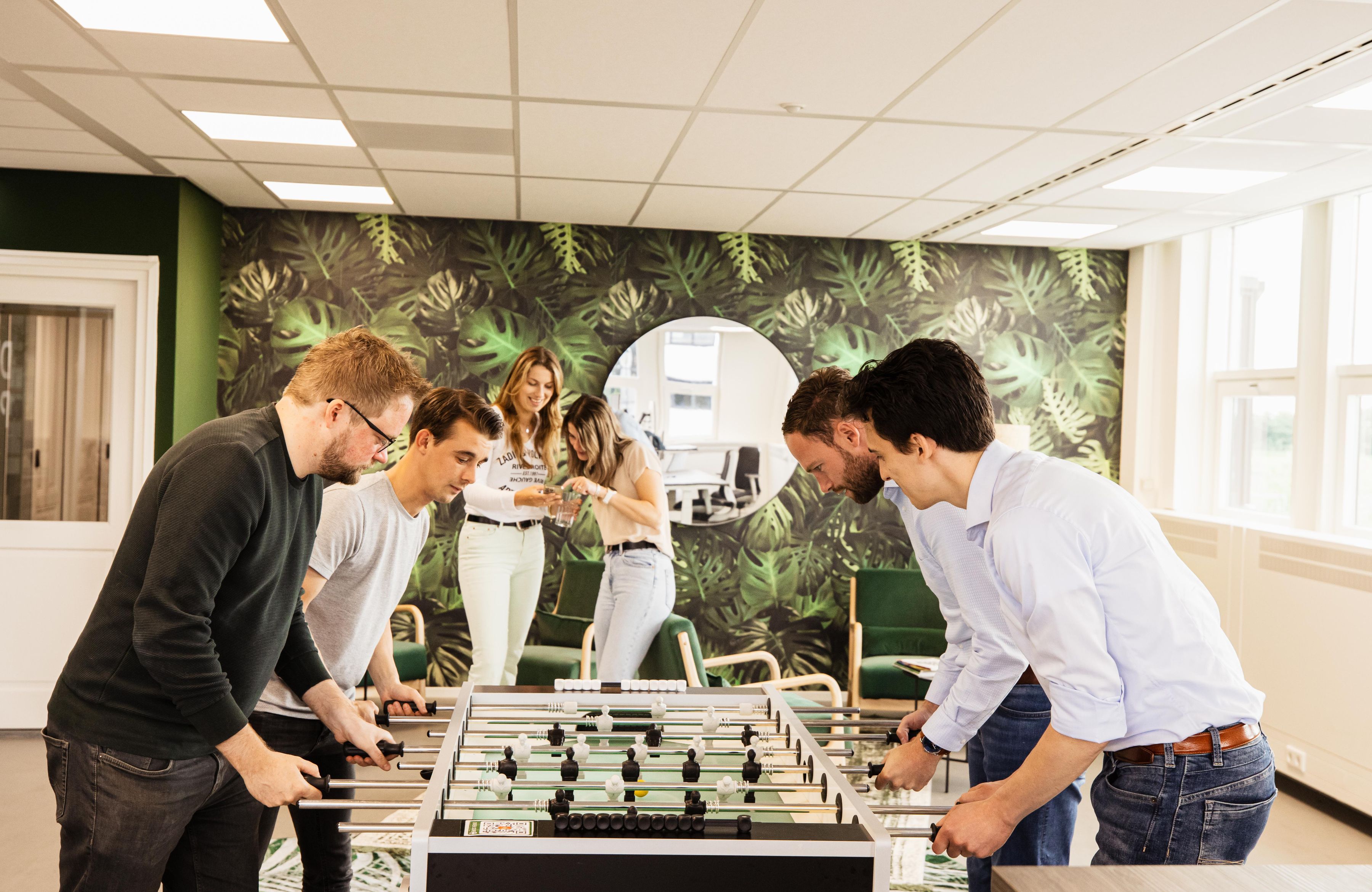 foosball at the office