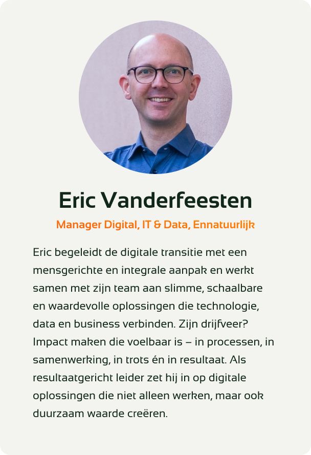 biografie Eric Vanderfeesten