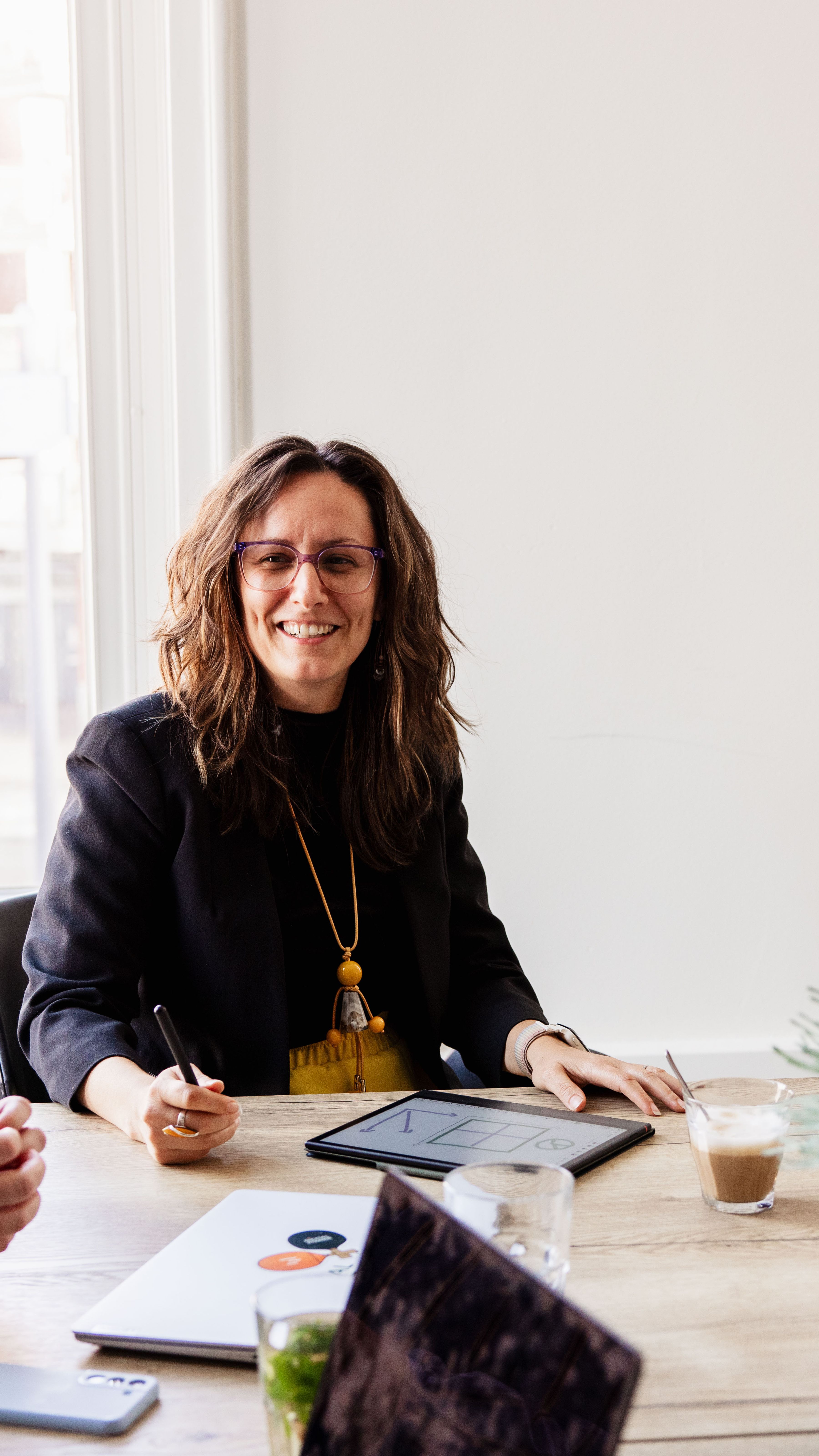 een data architect in overleg