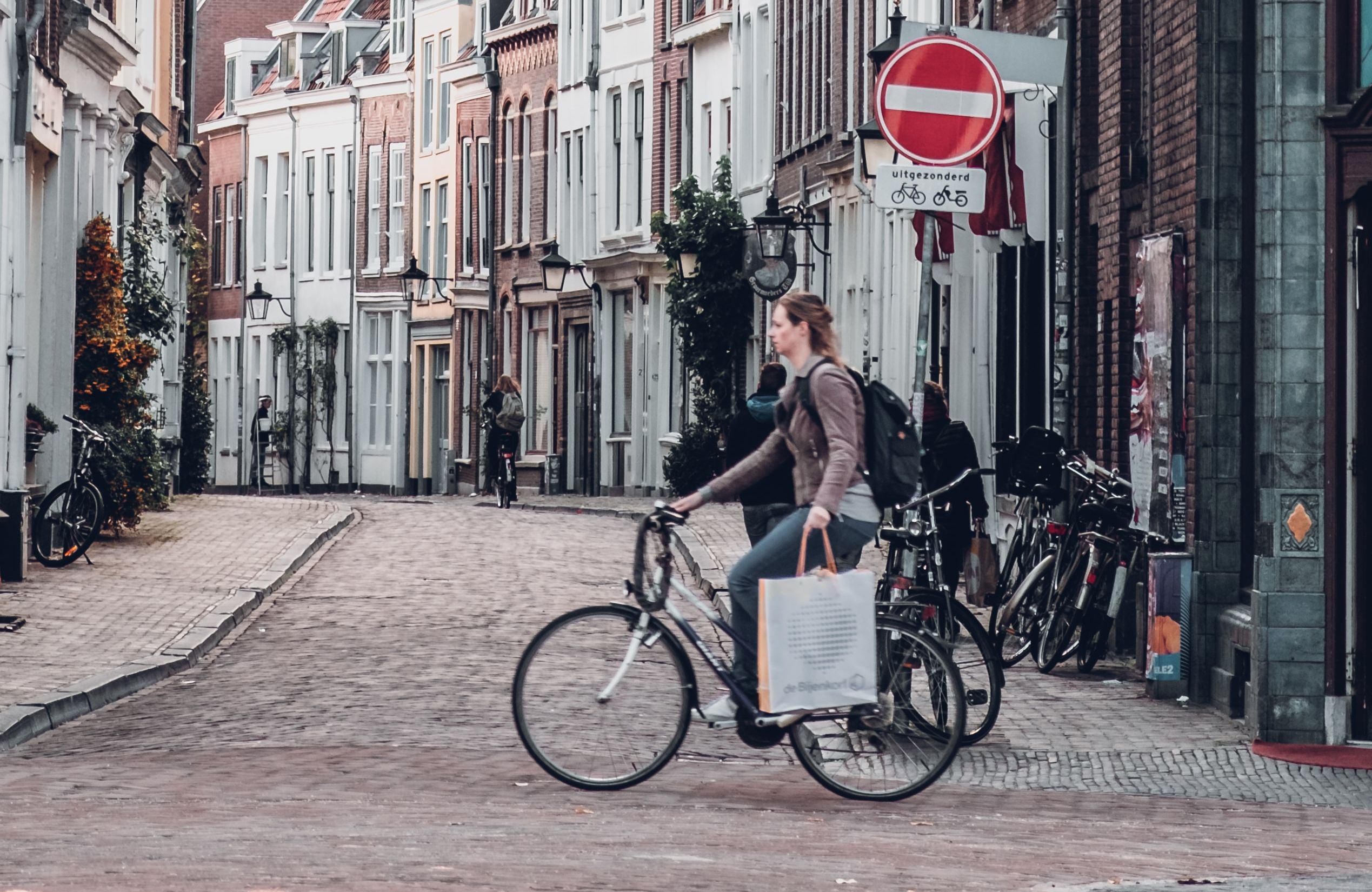 fietsen door Utrecht