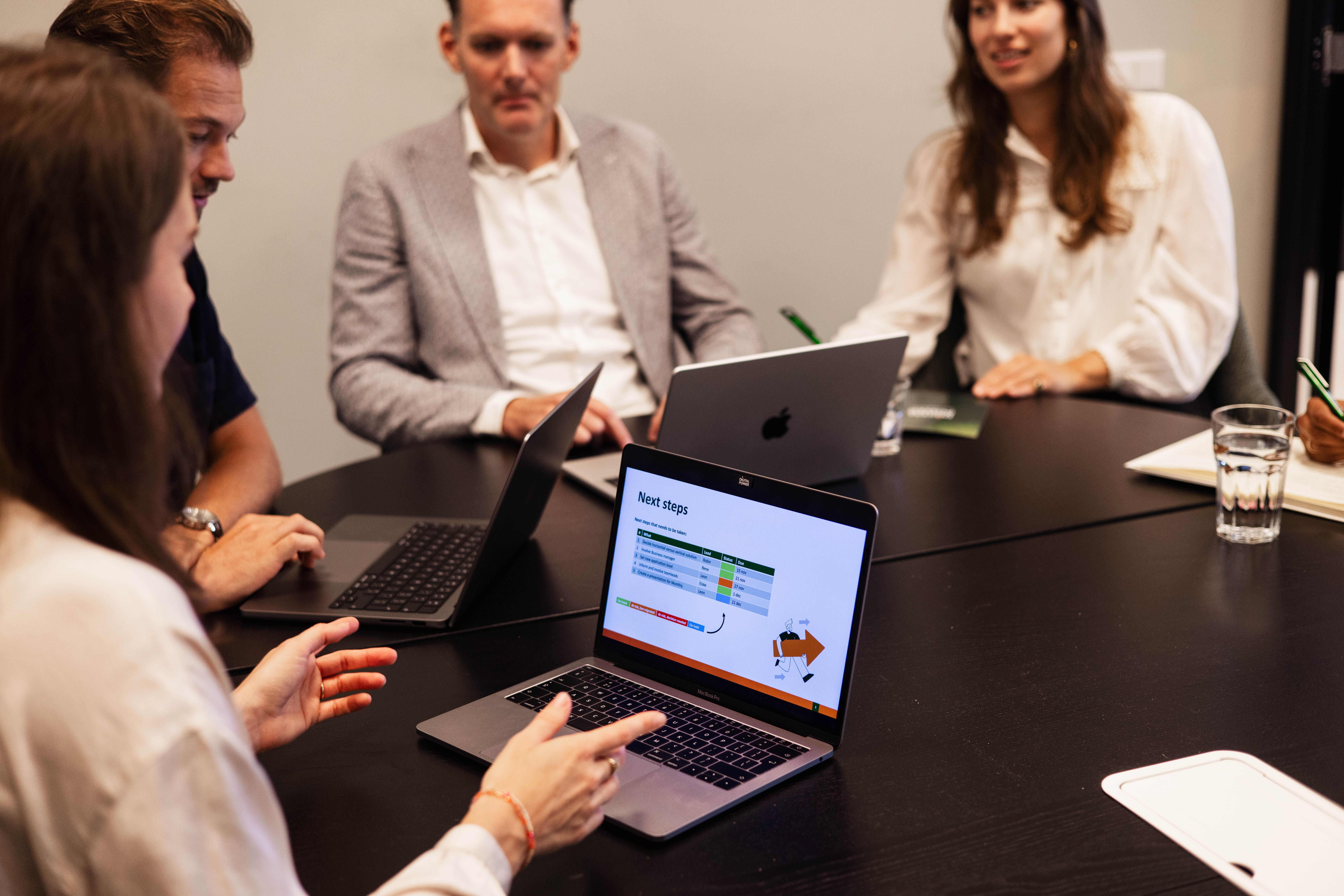 Data Analyst consultants at work