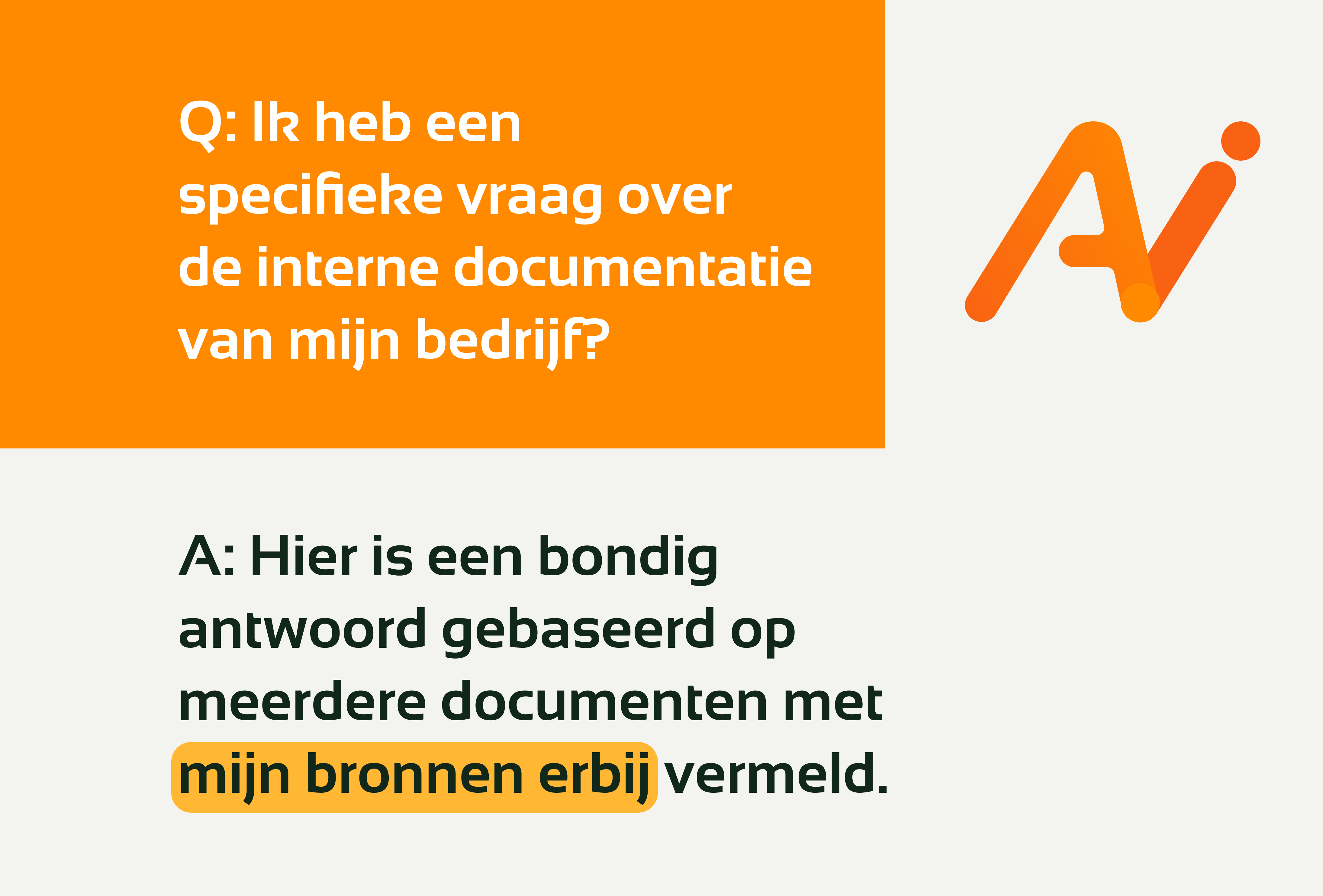 AI document explorer voorbeeld