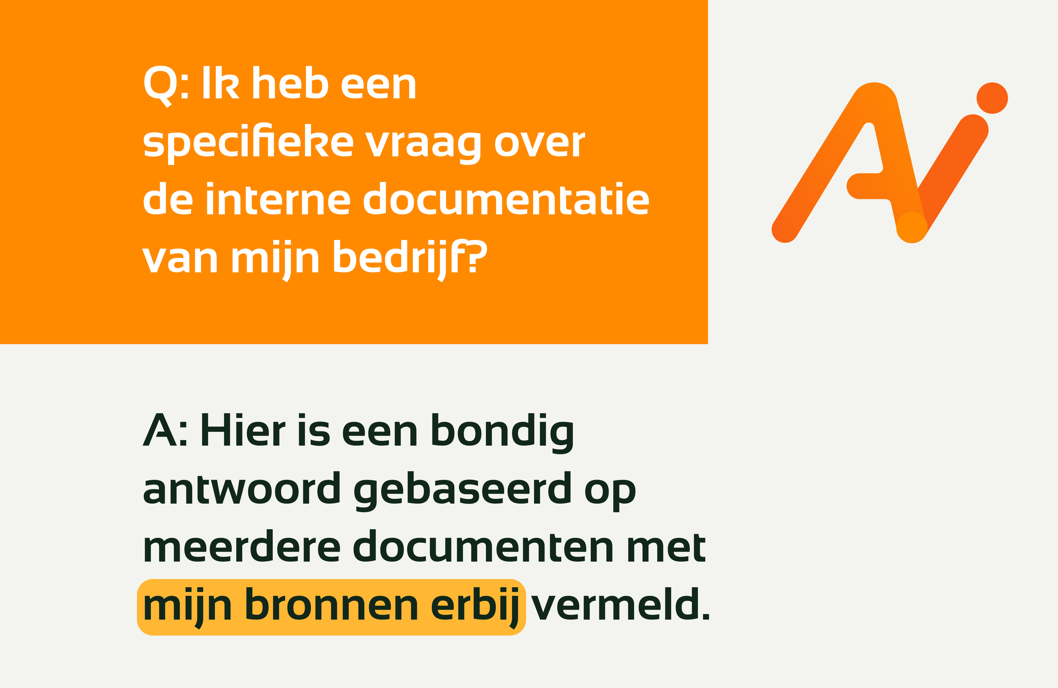 AI document explorer voorbeeld