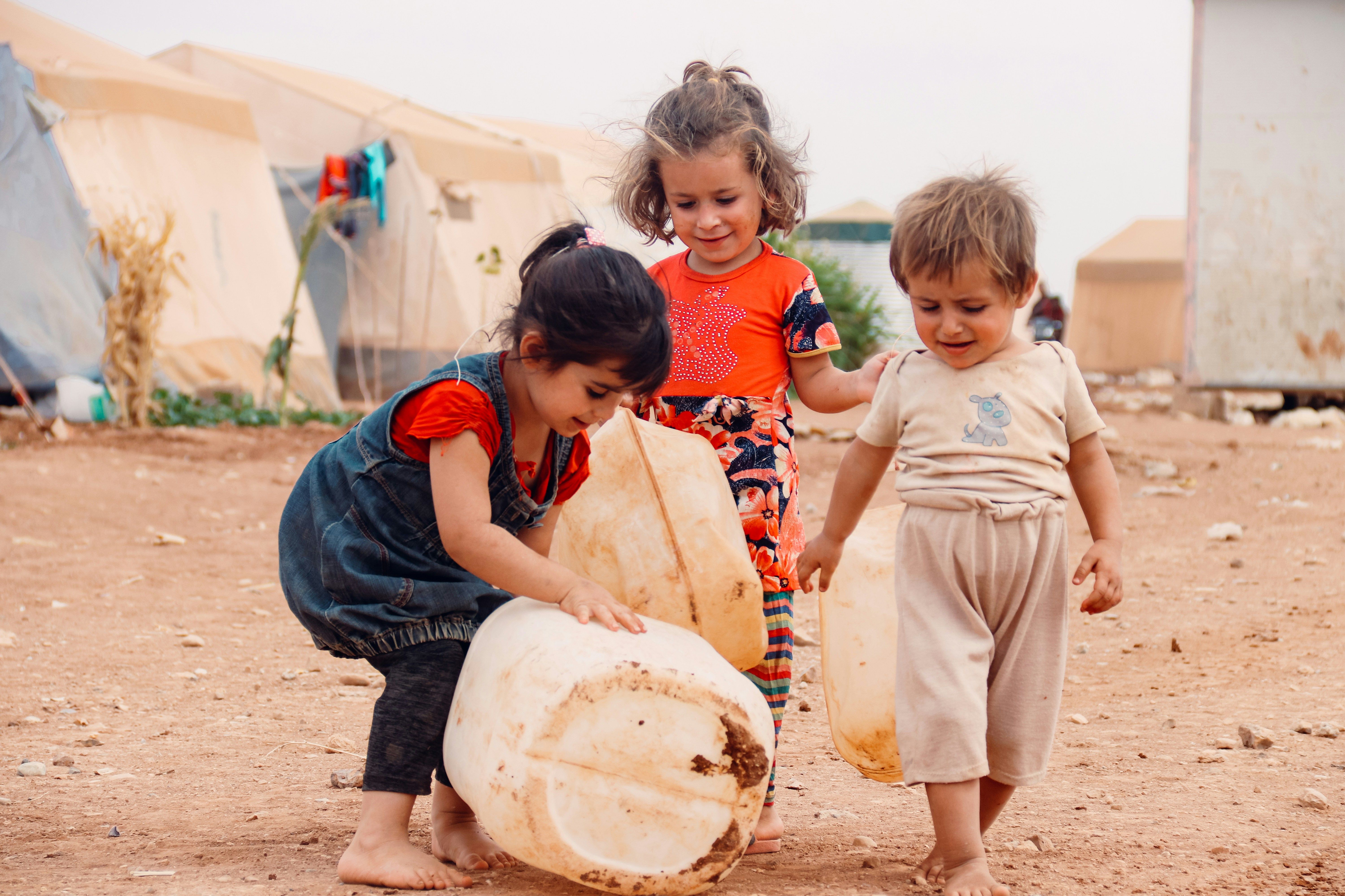 group of children playing