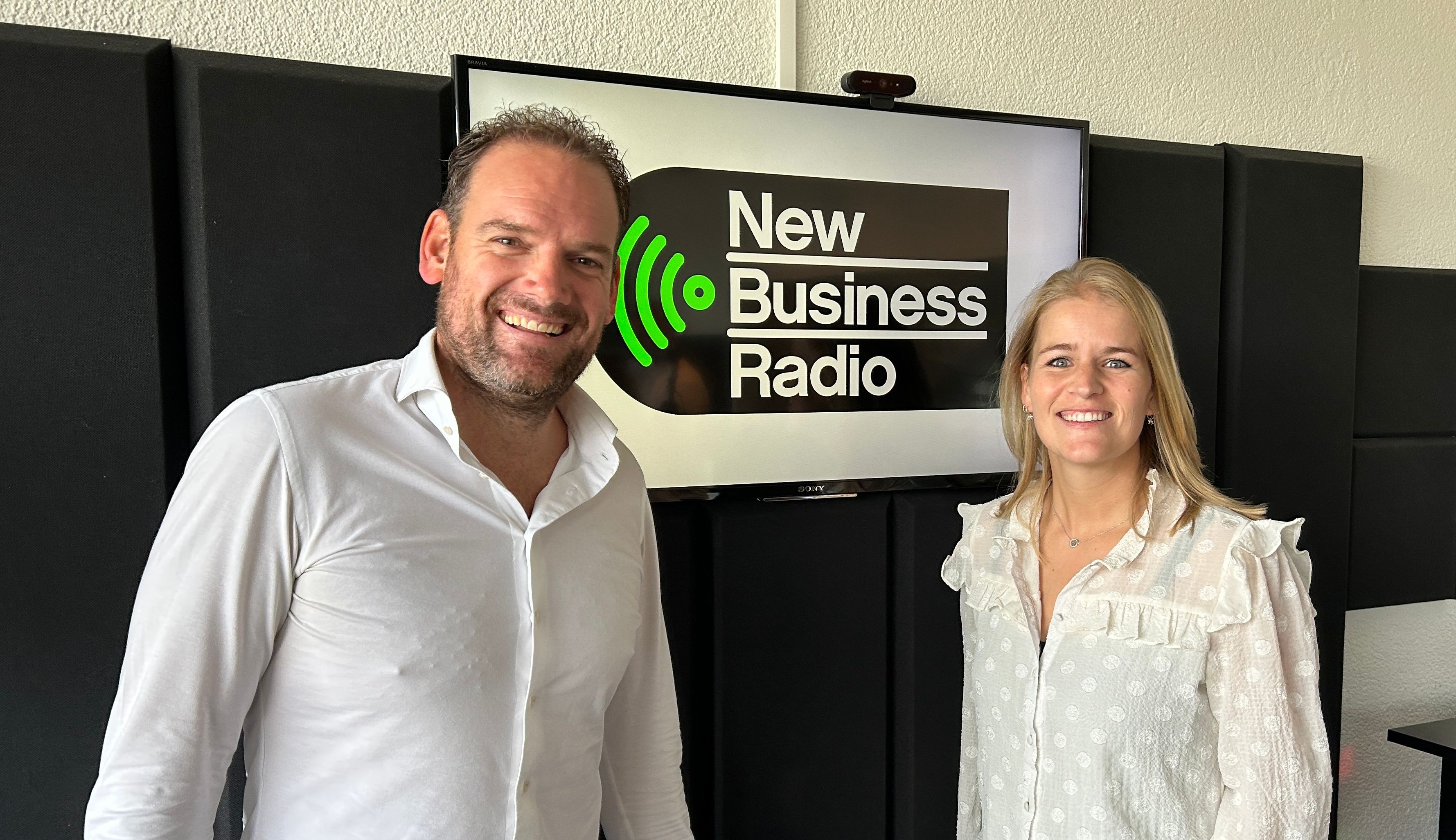 Rene and Nienke at New Business Radio