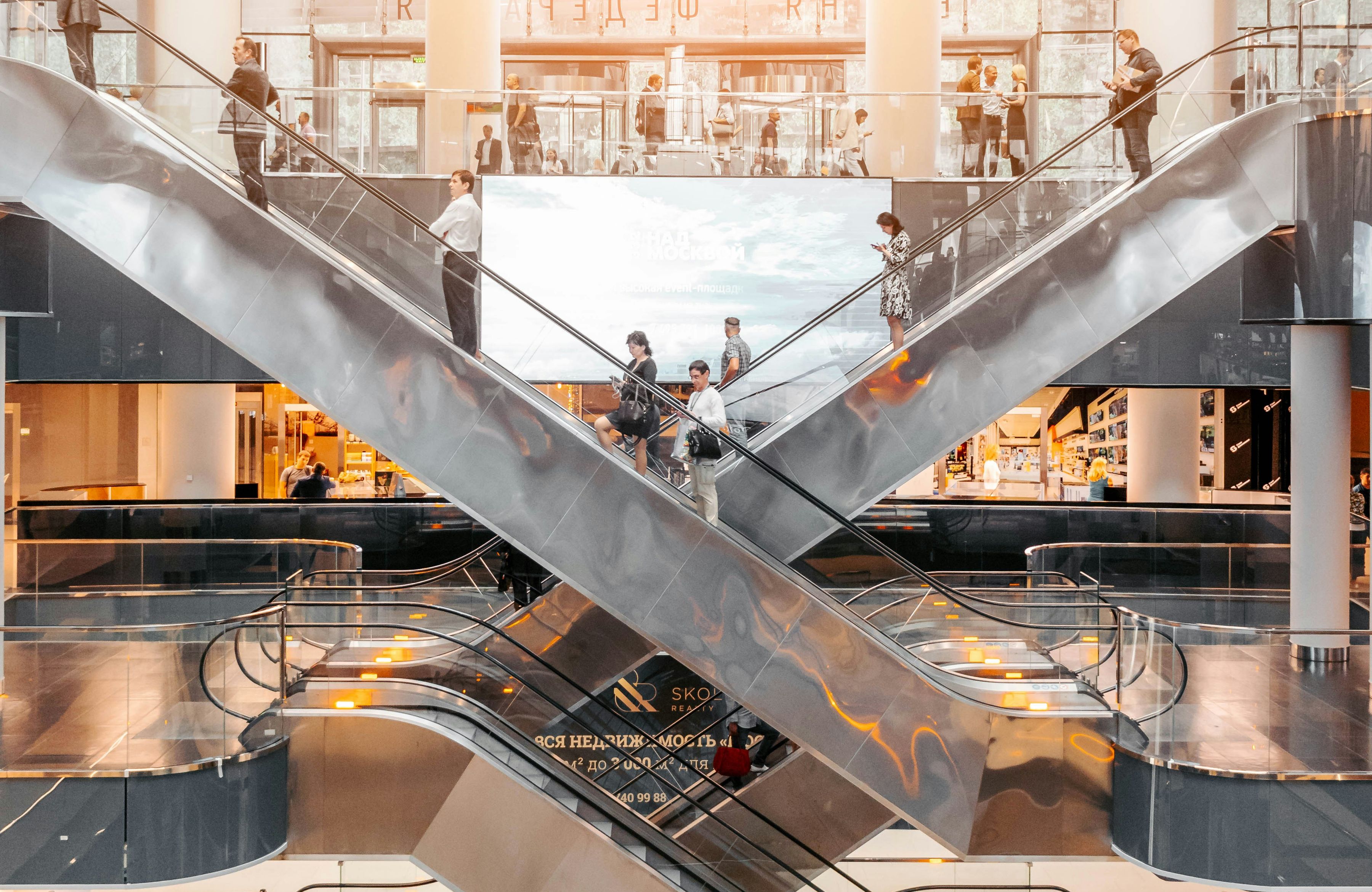 journey mapping afbeelding van mensen in een winkelcentrum