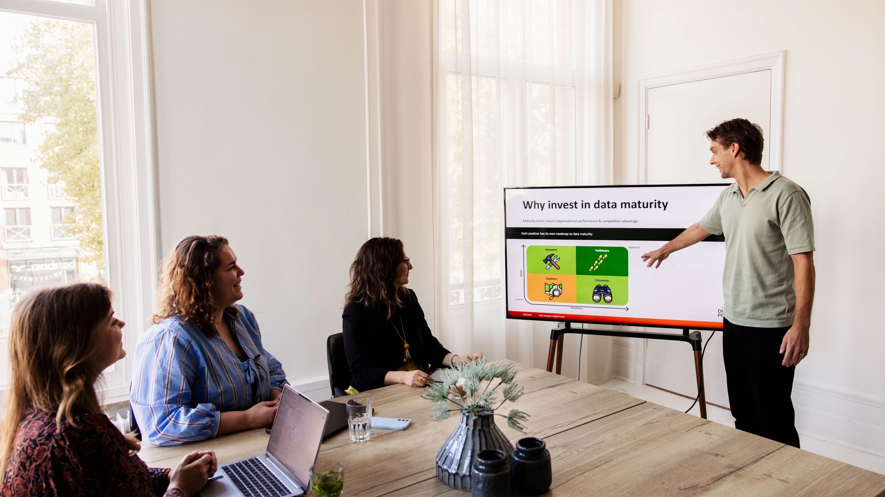 presentatie van een data architect