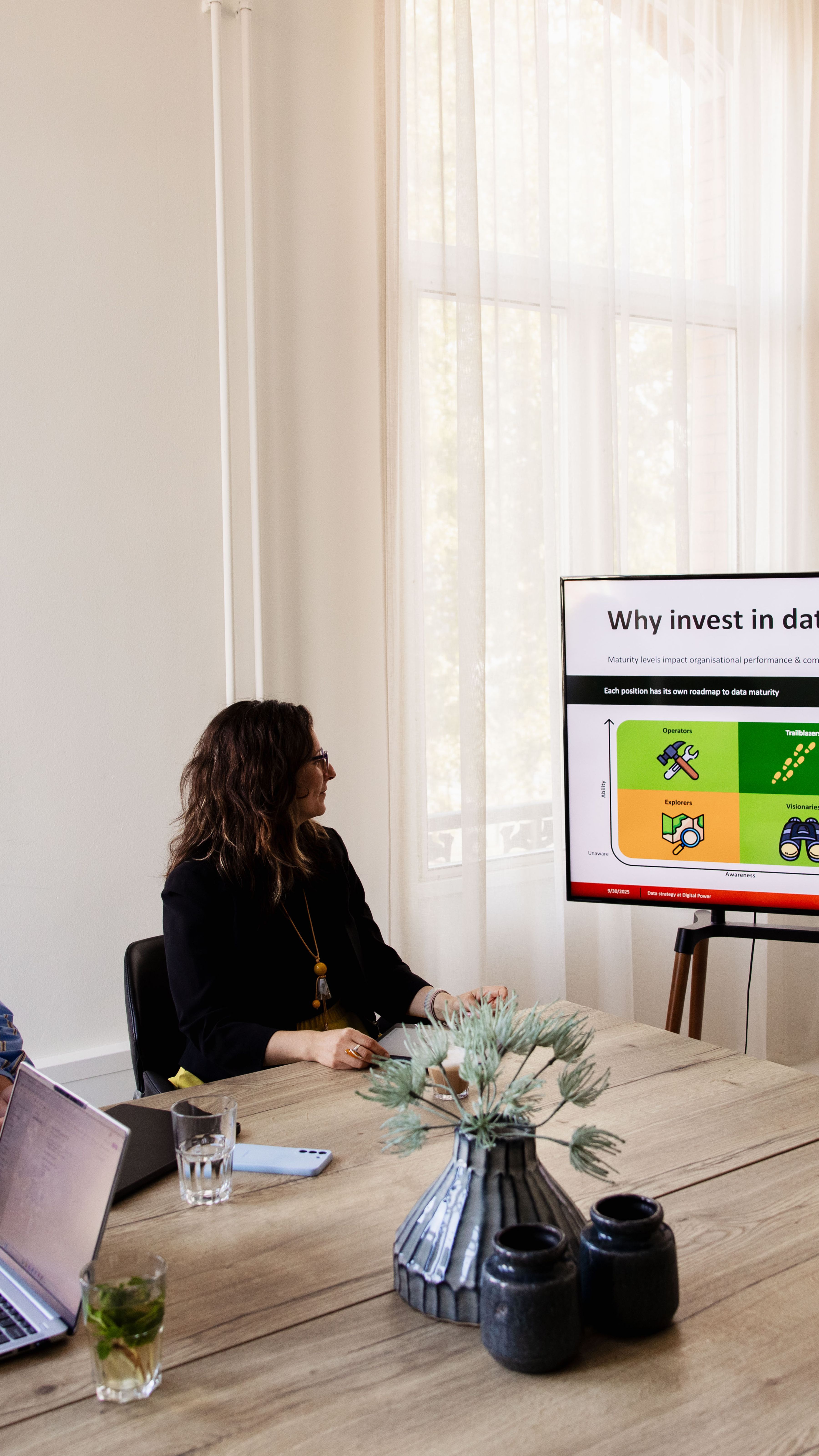 presentatie van een data architect