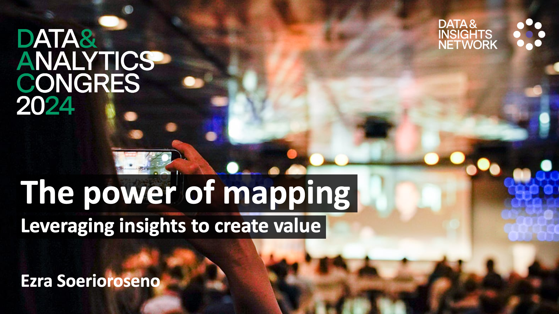 presentation about mapping at data & analytics congress