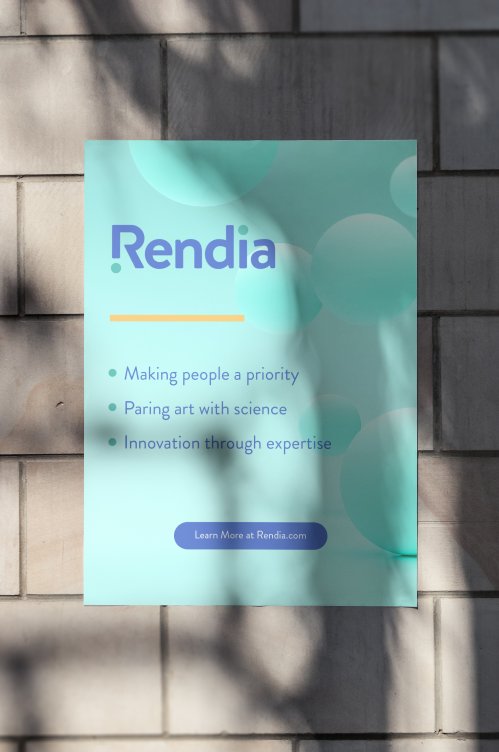 Rendia Poster Mockup