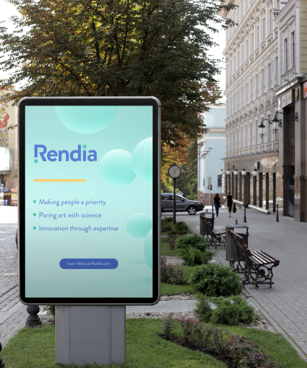 Rendia Signage Example