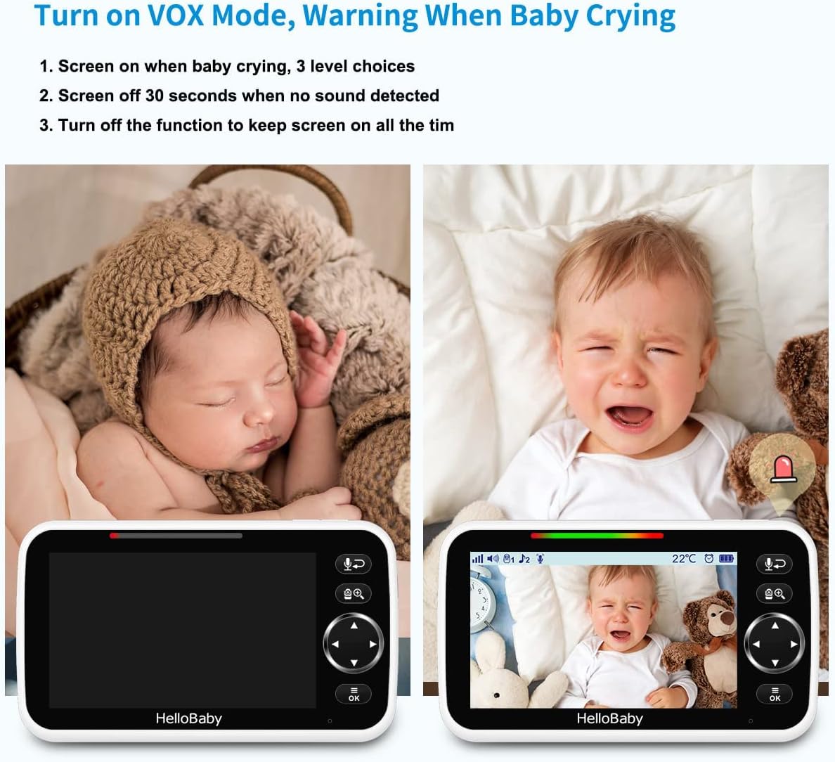 HelloBaby No WiFi Baby Monitor  - 6
