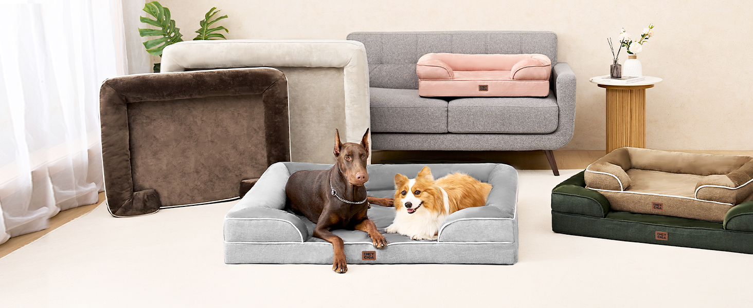 EHEYCIGA Orthopedic Dog Beds - 3