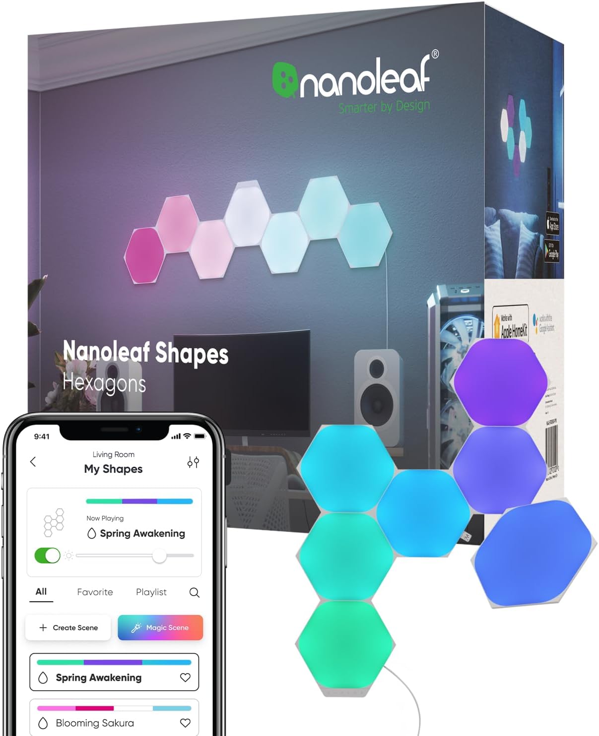 Nanoleaf Color Changing Panels Are Perfect For a Gaming Room - 2