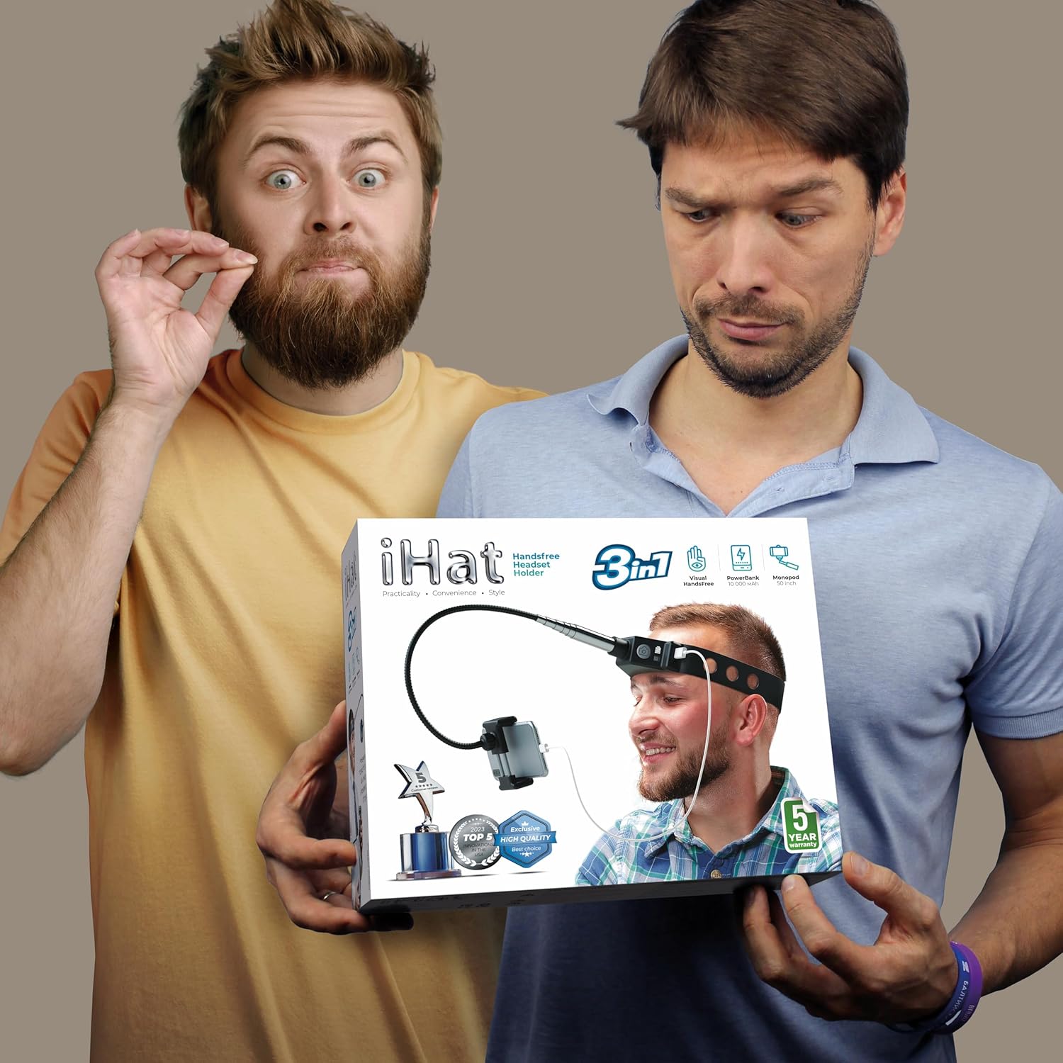 Jokebox iHat Prank Gift Box – Hilarious Fake Empty Gift Box for Real Presents, Funny Gag Gift for Men and Women, Teens and Friends, Perfect Joke Present for Birthdays and Pranks. - 4