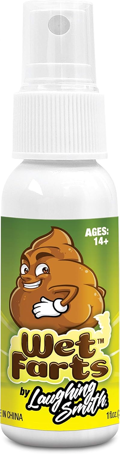 Laughing Smith - Wet Farts - Potent Stink Spray - Extra Strong Stink - Hilarious Gag Gifts & Pranks for Adults or Kids - Prank Stink Stuff - Non Toxic - Smells Like Really 'Bad' Gas  - 2