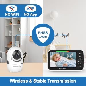 HelloBaby No WiFi Baby Monitor  - 5