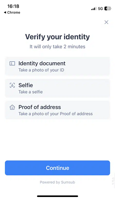verificación de identidad