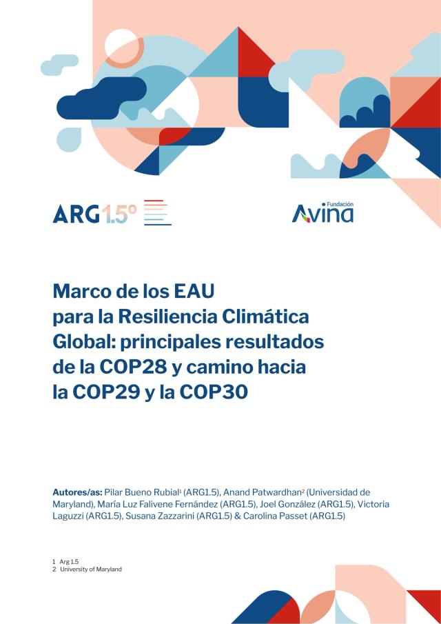 Marco de los EAU para la Resiliencia Climática Global: resultados clave de la COP28 y caminos hacia la COP29 y COP30