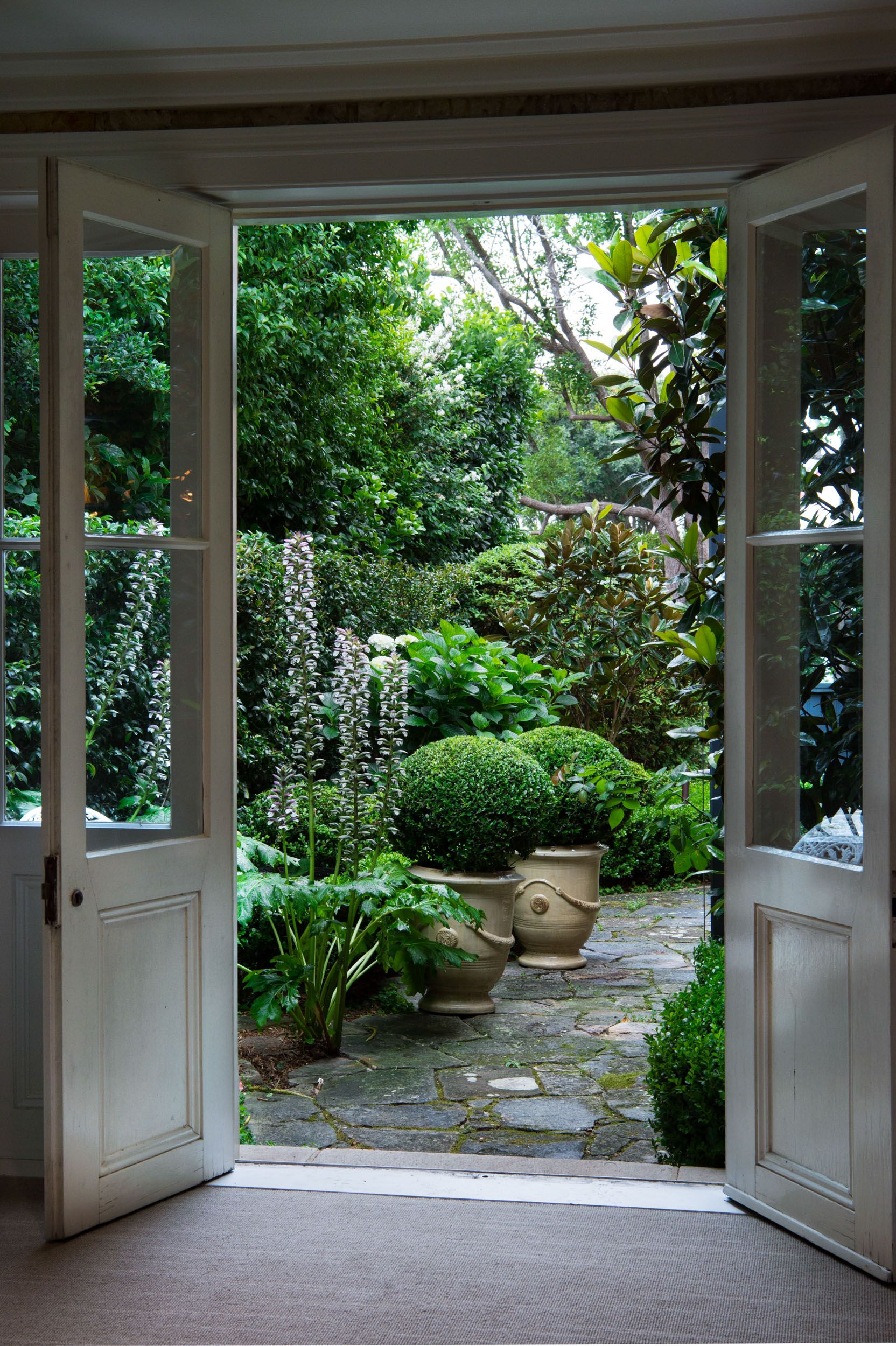 Inside looking out