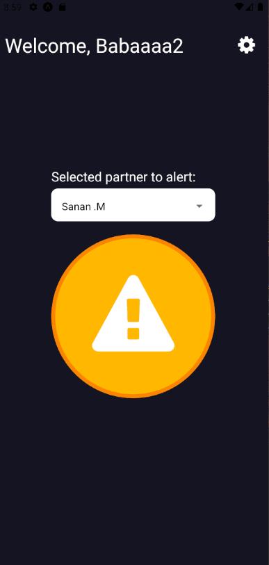 Home screen