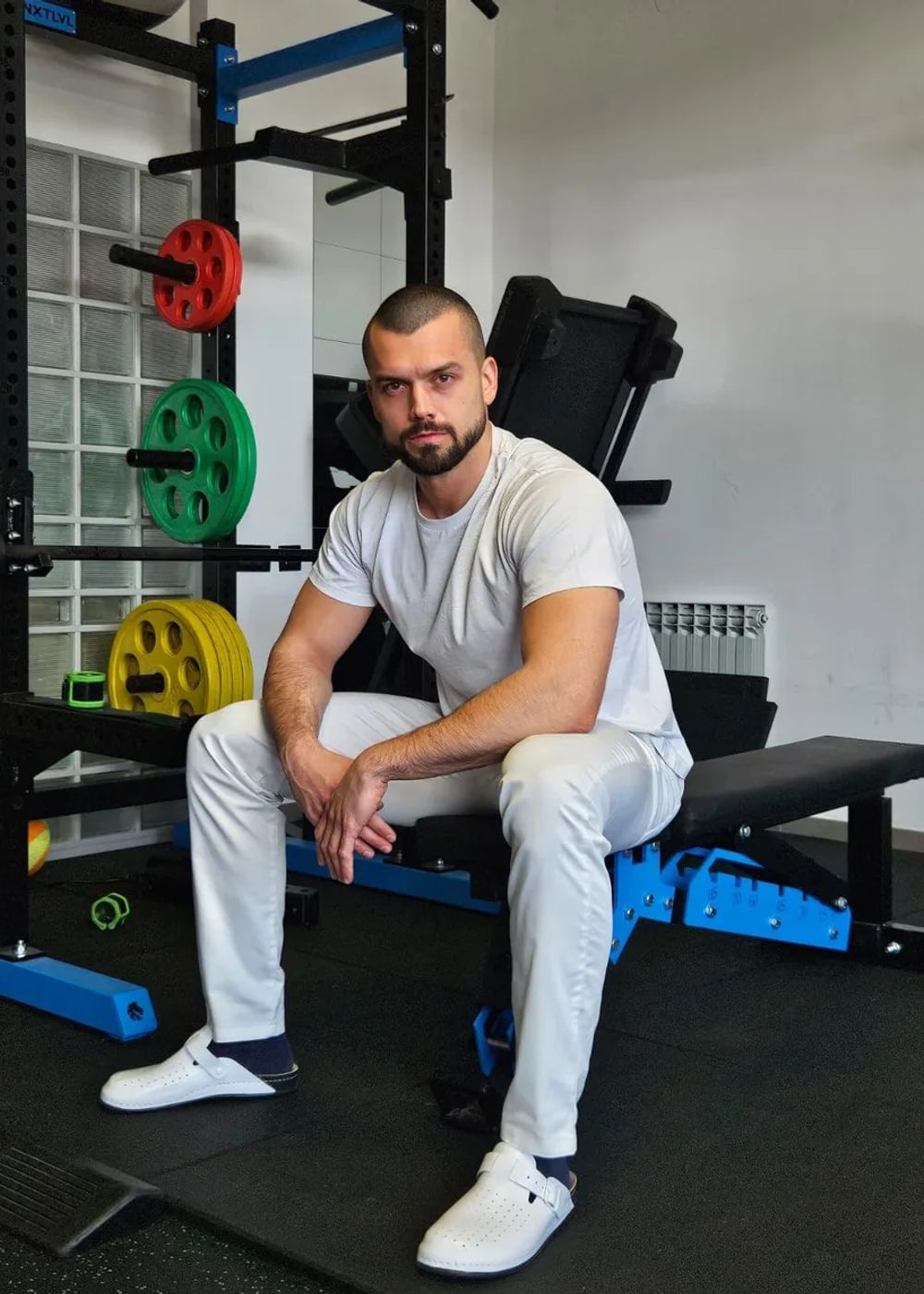 Dominik Zglavnik u teretani FizioFlex