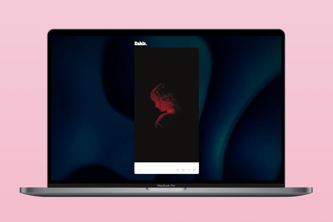 dektop full sceen post