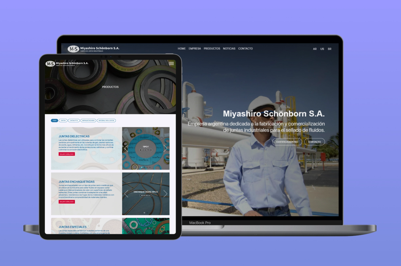 dektop + tablet view