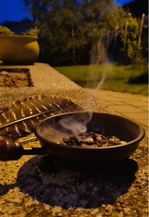 Räuchern und Energiearbeit