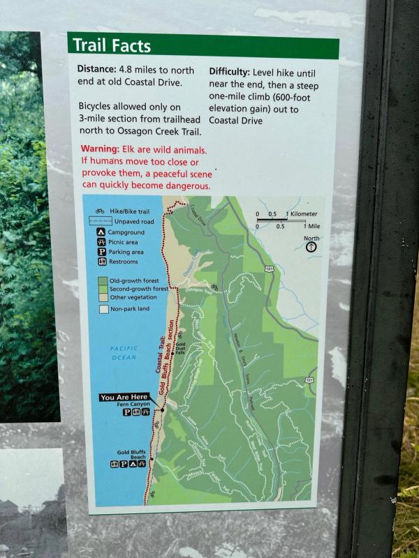 Area trail map