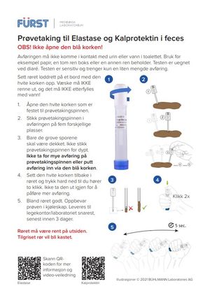 Prøvetaking kalprotektin og elastase